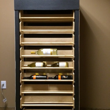 Motor Driven Wine Bottle Rack