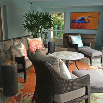 Large Pool Patio in Largo Florida Transformed