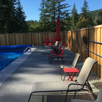 Agassiz Custom Pool Fence Build