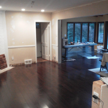 Stacy M Custom Kitchen Flooring + Bump out