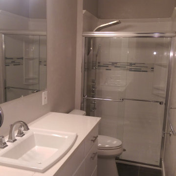 Bathroom remodelled