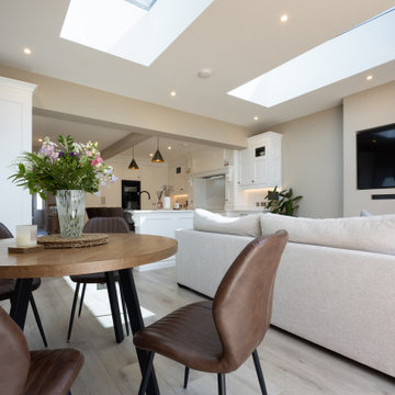 Albany Oak SPC Vinyl flooring - Living room