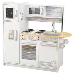 kidkraft ultimate corner play kitchen with lights and sounds