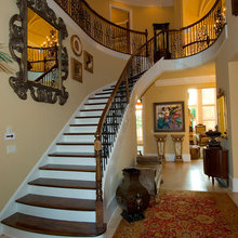 how to curve a staircase