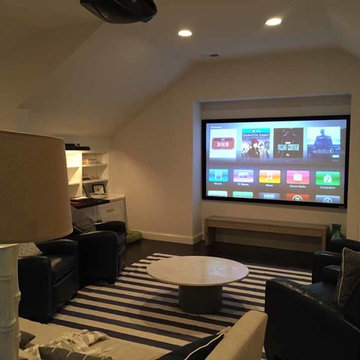 Family Home Theater Room