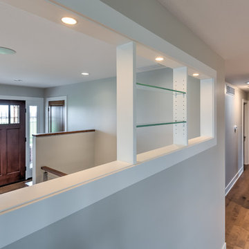 Transitional Modern Family room Paxton
