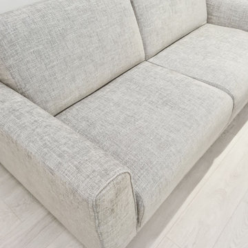 Белый минимализм - белый диван