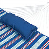 12' Cotton Rope Hammock, Stand, Pad and Pillow Combination