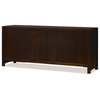 Dark Espresso Elmwood Chinese Grand Ming Sideboard - with FREE Inside Delivery
