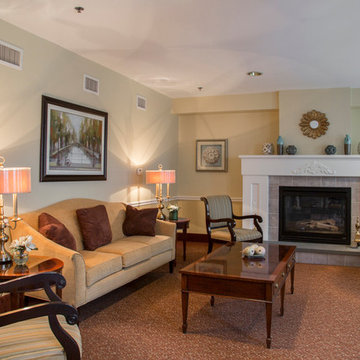 Assisted Living Facility Living Room in Framingham