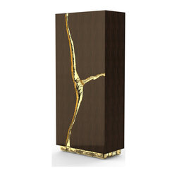 LAPIAZ EBONY Cabinet - Accent Chests And Cabinets