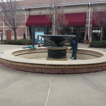 Leawood Town Center Fountain Restoration 2015