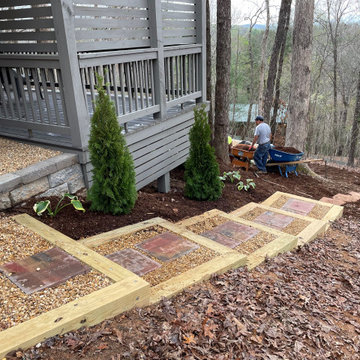 Landscape / hardscape work in progress