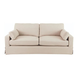 Addilyn Jute Natural Viscose Sofa - Sofas