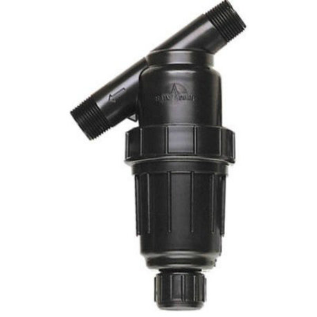 Raindrip 604P01B Y-Filter with Polyester Element Plus Pipe Swivel Coupling, 3/4"