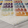 Entourage Florin Abstract Floral 5x8 Area Rug, Multicolored