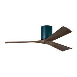 Irene-3 Three Bladed 52" Paddle Ceiling Fan in Matte Black - Ceiling Fans