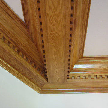 Coffered ceiling detail