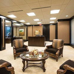 Kansas Bank Lobby Cross-Cut Travertine Tile Flooring - Wall And Floor Tile