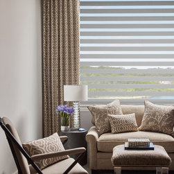 Designer Banded Shades - Roller Shades