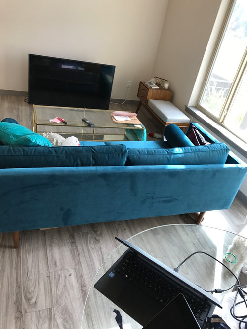 Too much furniture in too small of a space?