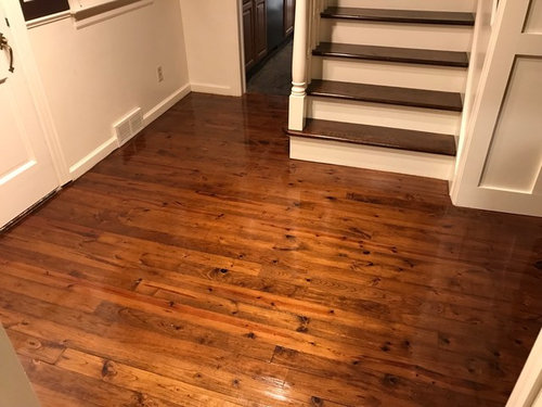 Help Pine Floors Bright Orange, My Hardwood Floors Look Orange