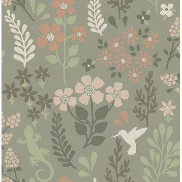 Karina Green Meadow Wallpaper Bolt