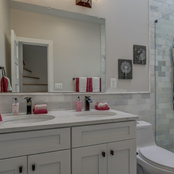 Bathroom Remolded With Standing Shower, Sink With Cabinet Space, Maryland