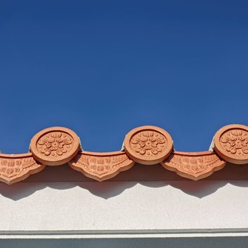 瓦葺屋根軒先
