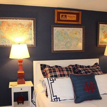 Masculine bedroom suite