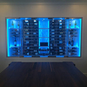 Built In Wall Wine Cabinet