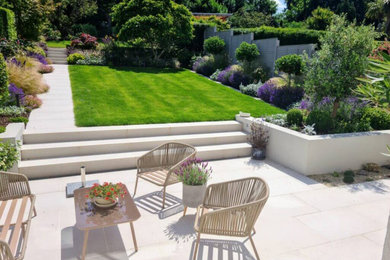 This is an example of a patio in London.