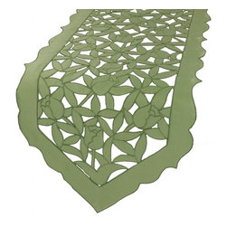 Xia Home Fashions - Tulip Bouquet Table Runner - Table Runners