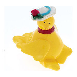 Jvj Hardware Novelty Collection Yellow Chicken Knob - Cabinet And Drawer Knobs