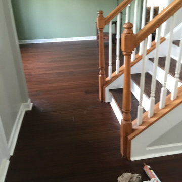 Nelson Hardwood Installation/ Stair case refurbish