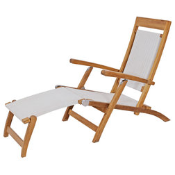 Tropical Outdoor Chaise Lounges by Chic Teak