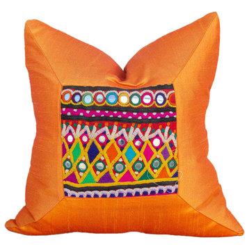 Siya Indian Silk Decorative Pillow