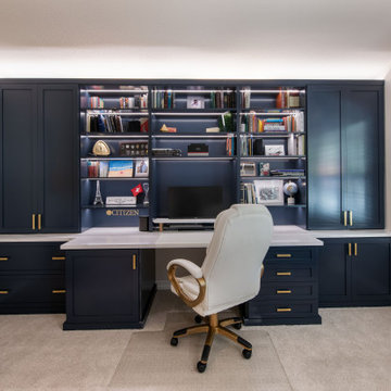 Mystic Blue Home Office