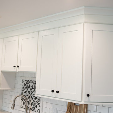 White Kitchen Remodel in Hampshire