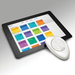 Motorized Window Treatment Remote Pebble & iPad - Window Treatment Accessories