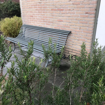 Fermob im Ferienhaus in Zeeland - alles in Rosmarin
