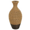 Bohemian Brown Seagrass Vase 562650