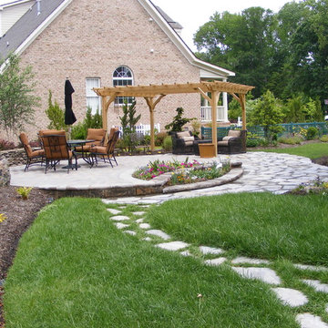 New Home, Backyard from scratch