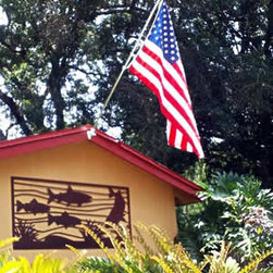 Custom Metal Murals for your Outdoor Wall - Wall Decor