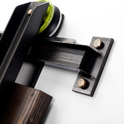 "The Industrial" Barn Door Hardware by MAIDEN - Barn Door Hardware