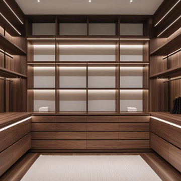Closets de madera a medida