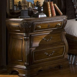 AICO Furniture - The Sovereign Nightstand - 57040-51 - Bedroom Products