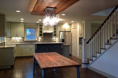 Trendy kitchen photo in Nashville