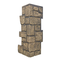 156-FIELDSTONE CORNER 11" W &times; 30 &frac12;" H - Wall Panels