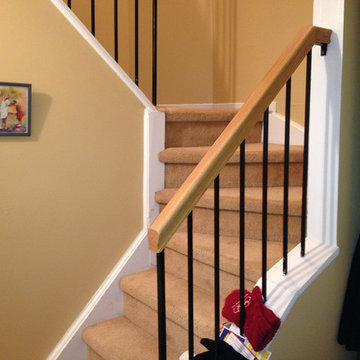 Upgraded Staircase in Ottawa (Before)
